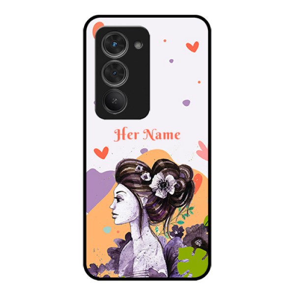 Redmi 15 5G Custom Glass Phone Case - Woman And Nature Design Redmi 15 5G Custom Glass Phone Case - Woman And Nature Design