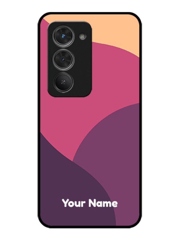 Custom Redmi 15 5G Custom Glass Phone Case - Mixed Multi - Colour Abstract Art Design