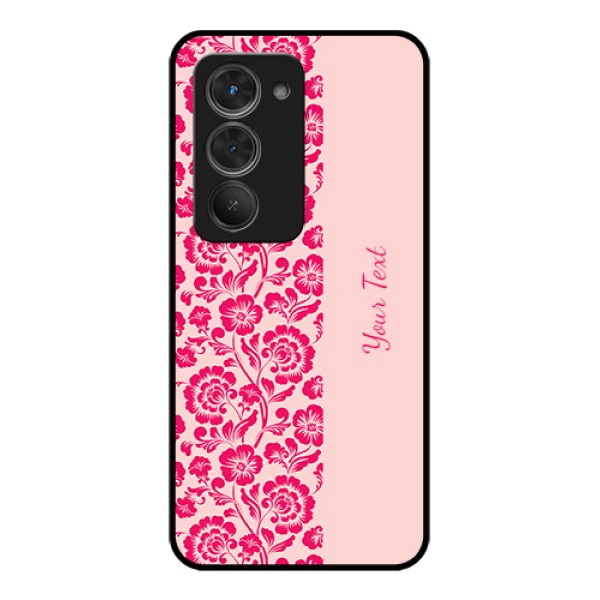 Redmi 15 5G Custom Glass Phone Case - Attractive Floral Pattern Design Redmi 15 5G Custom Glass Phone Case - Attractive Floral Pattern Design