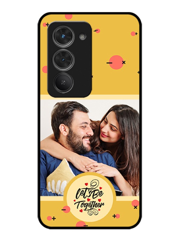 Custom Redmi 15 5G Custom Glass Phone Case - Lets Be Together Design