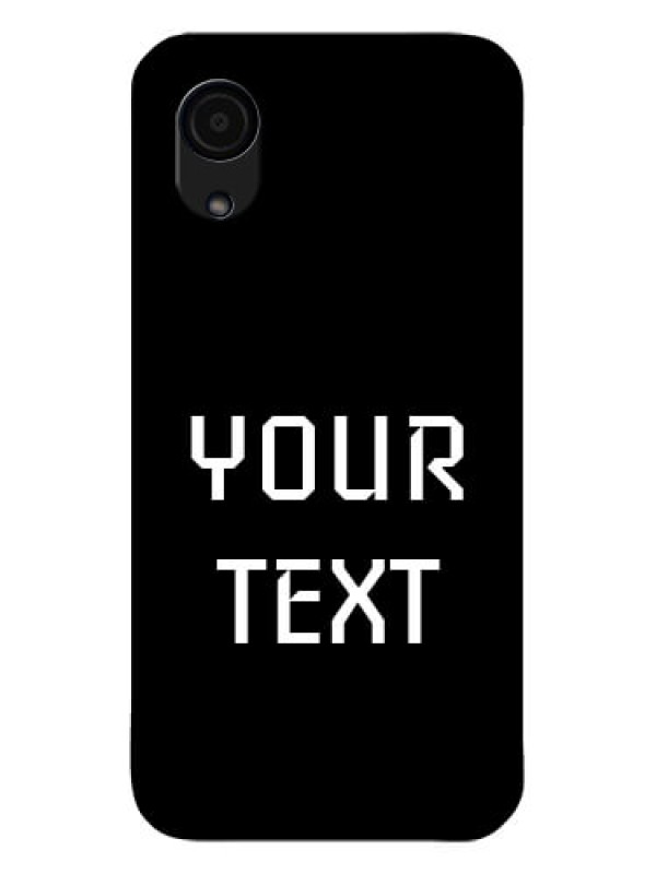 Custom Galaxy A03 Core Your Name on Glass Phone Case
