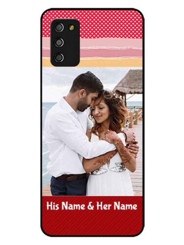 Custom Galaxy A03s Custom Glass Mobile Case - Premium Case Design