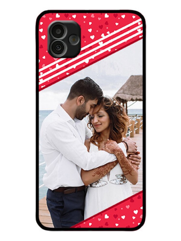 Custom Samsung Galaxy A04 Custom Glass Mobile Case - Valentines Gift Design