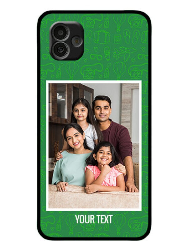 Custom Samsung Galaxy A04 Personalized Glass Phone Case - Picture Upload Design