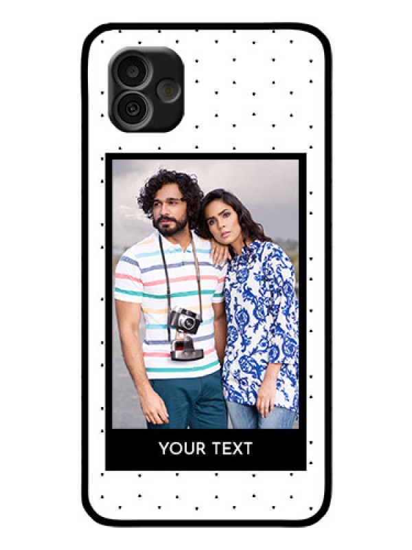 Custom Samsung Galaxy A04 Photo Printing on Glass Case - Premium Design