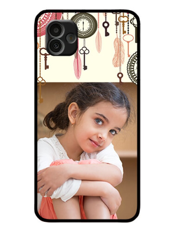 Custom Samsung Galaxy A04 Custom Glass Mobile Case - Boho Style Design