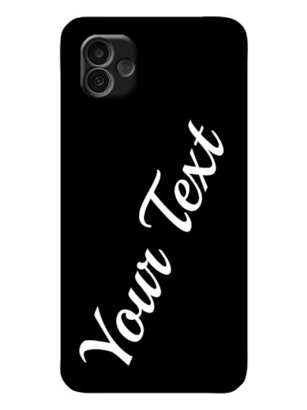 Custom Samsung Galaxy A04 Custom Glass Mobile Cover with Your Name