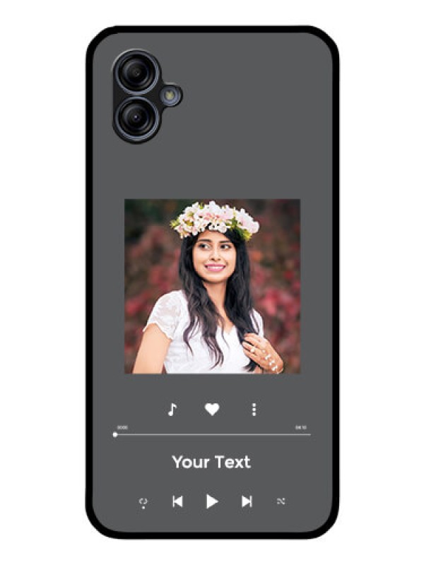 Custom Galaxy A04e Custom Glass Mobile Case - Play The Music Design