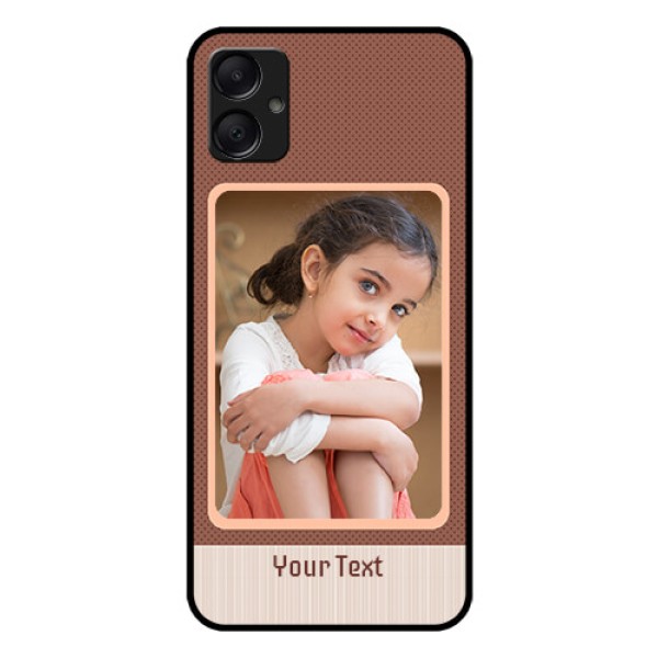 Galaxy A05 Custom Glass Phone Case - Simple Pic Upload Design Galaxy A05 Custom Glass Phone Case - Simple Pic Upload Design