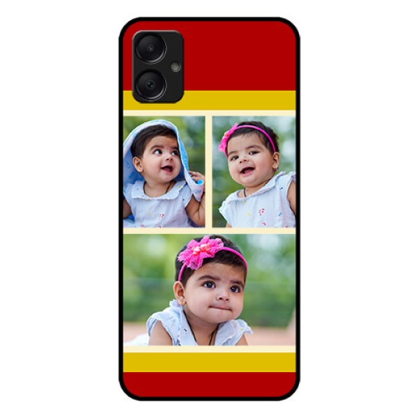 Galaxy A05 Custom Glass Phone Case - Multiple Pic Upload Design Galaxy A05 Custom Glass Phone Case - Multiple Pic Upload Design