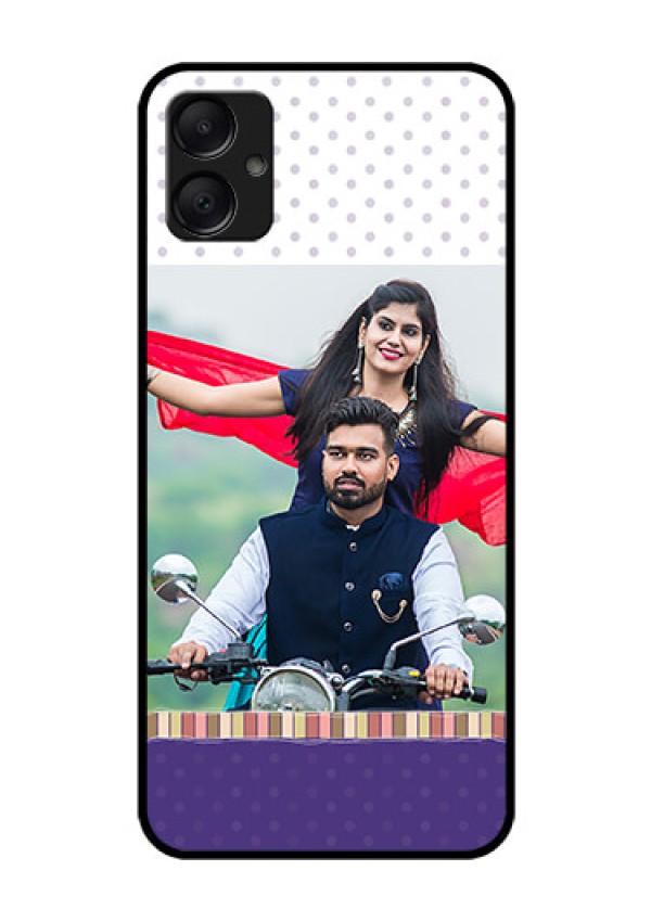 Galaxy A05 Custom Glass Phone Case - Cute Family Design