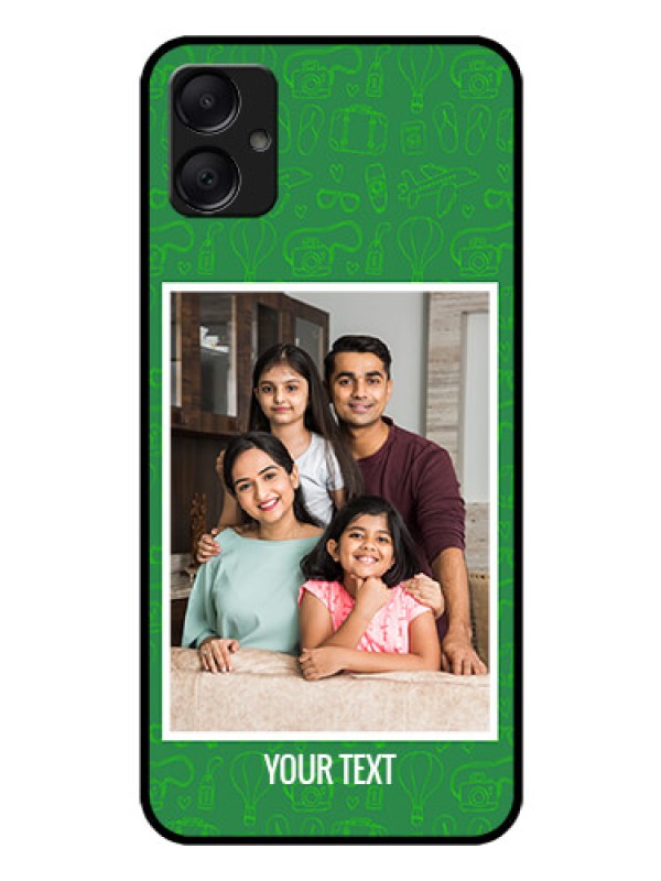 Custom Galaxy A05 Custom Glass Phone Case - Picture Upload Design
