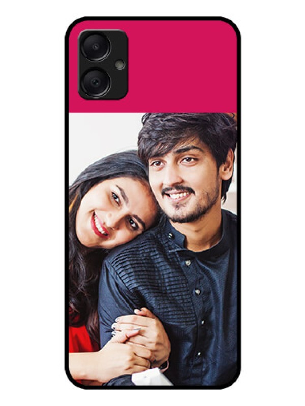 Custom Galaxy A05 Custom Glass Phone Case - Anniversary Cover Design