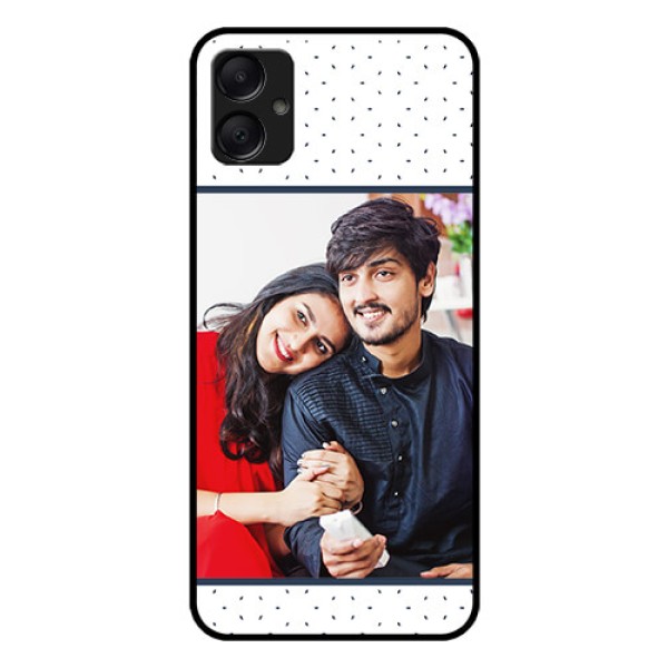 Galaxy A05 Custom Glass Phone Case - Premium Dot Design