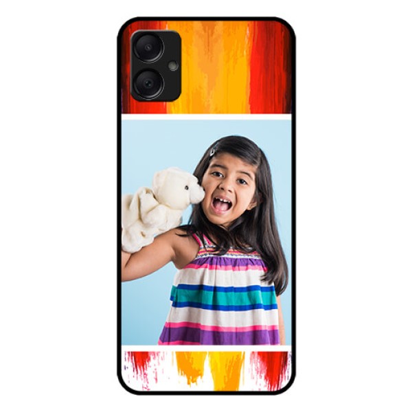 Galaxy A05 Custom Glass Phone Case - Multi Color Design Galaxy A05 Custom Glass Phone Case - Multi Color Design