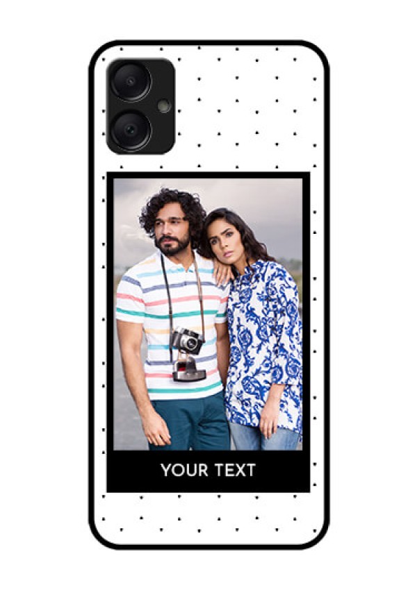 Galaxy A05 Custom Glass Phone Case - Premium Design