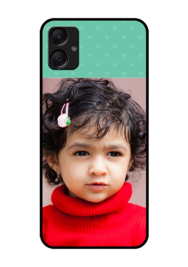 Galaxy A05 Custom Glass Phone Case - Lovers Picture Design