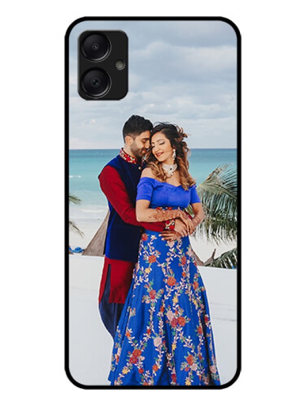 Custom Galaxy A05 Custom Glass Phone Case - Upload Full Picture Design