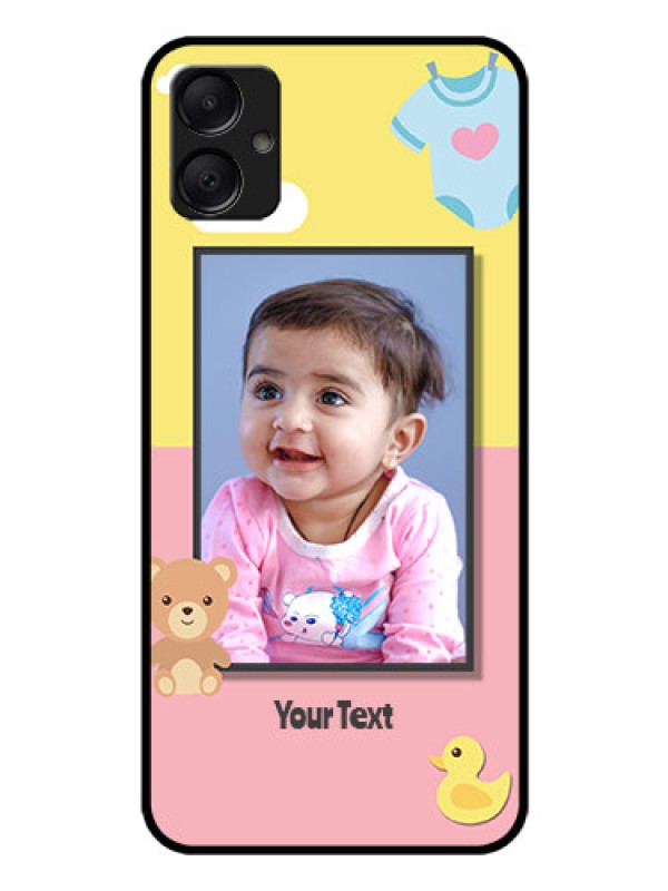 Custom Galaxy A05 Custom Glass Phone Case - Kids 2 Color Design