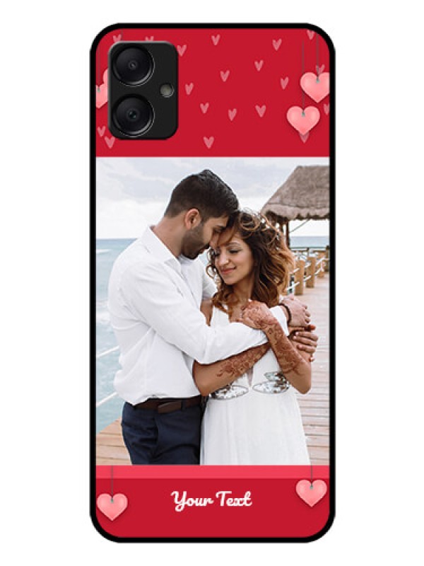 Custom Galaxy A05 Custom Glass Phone Case - Valentines Day Design