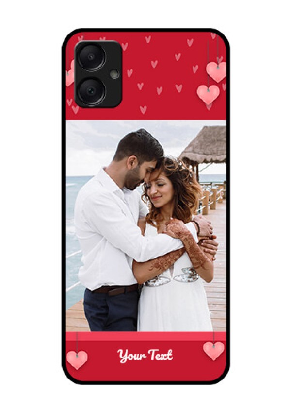Galaxy A05 Custom Glass Phone Case - Valentines Day Design