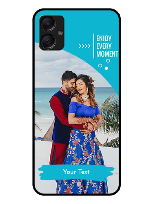 Custom Galaxy A05 Custom Glass Phone Case - Happy Moment Design