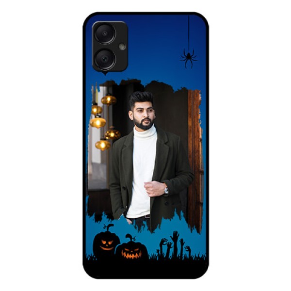 Galaxy A05 Custom Glass Phone Case - With Pro Halloween Design Galaxy A05 Custom Glass Phone Case - With Pro Halloween Design