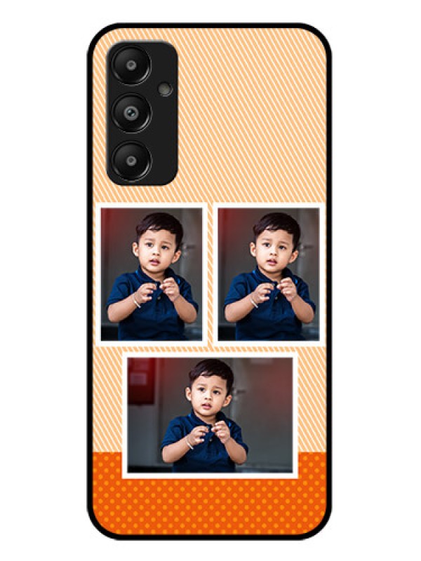 Custom Galaxy A05s Custom Glass Phone Case - Bulk Photos Upload Design