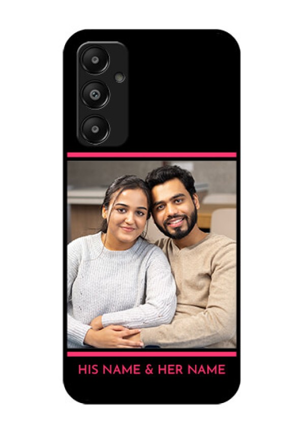 Galaxy A05s Custom Glass Phone Case - With Add Text Design