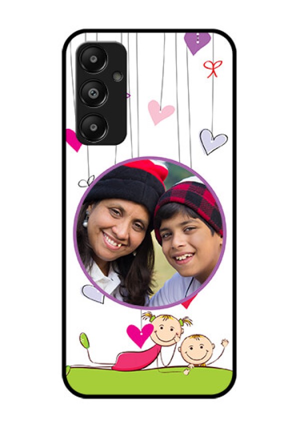Galaxy A05s Custom Glass Phone Case - Cute Kids Phone Case Design