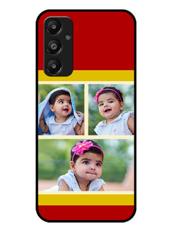 Custom Galaxy A05s Custom Glass Phone Case - Multiple Pic Upload Design