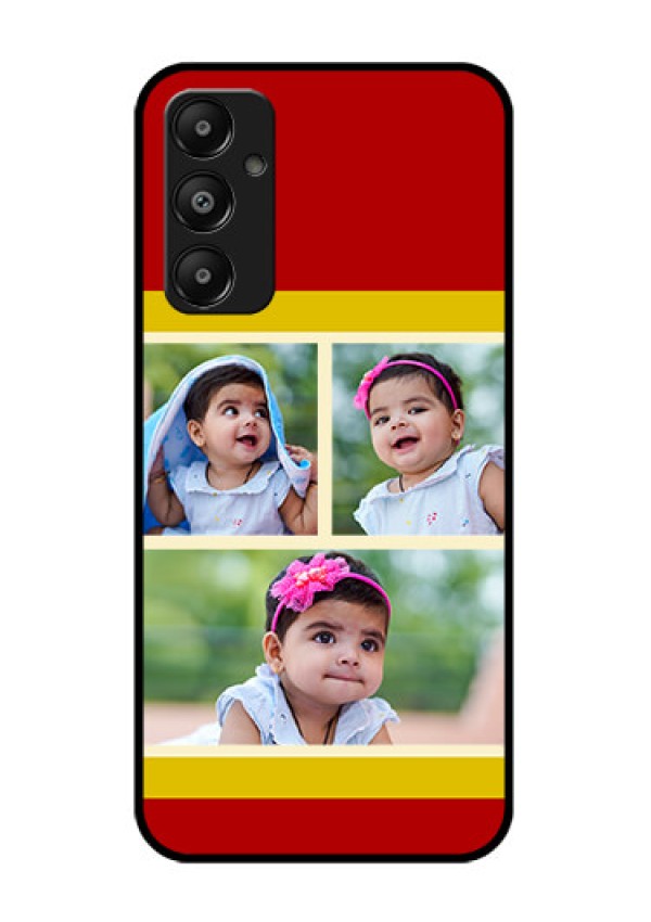 Galaxy A05s Custom Glass Phone Case - Multiple Pic Upload Design