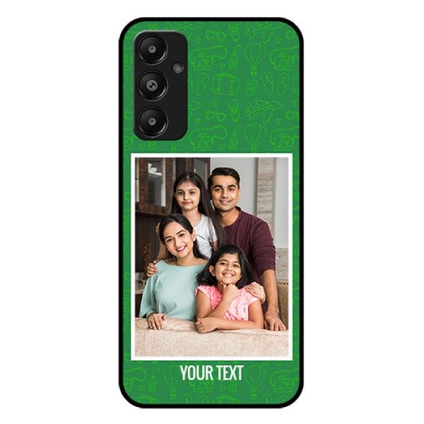 Galaxy A05s Custom Glass Phone Case - Picture Upload Design