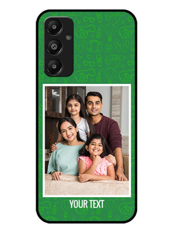 Custom Galaxy A05s Custom Glass Phone Case - Picture Upload Design