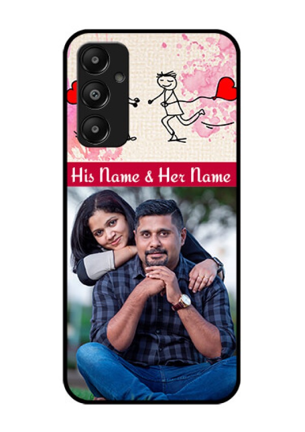 Galaxy A05s Custom Glass Phone Case - You And Me Case Design