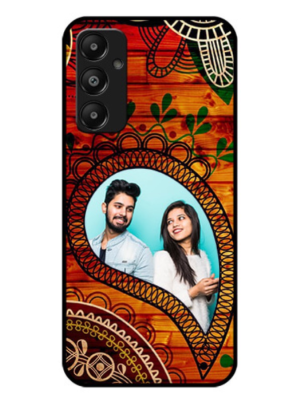 Custom Galaxy A05s Custom Glass Phone Case - Abstract Colorful Design