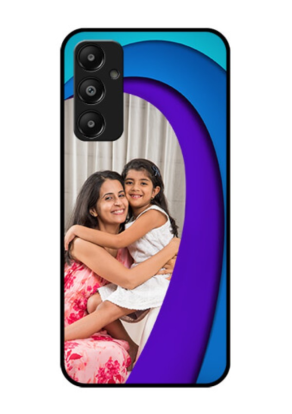 Galaxy A05s Custom Glass Phone Case - Simple Pattern Design