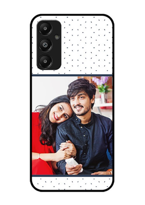 Galaxy A05s Custom Glass Phone Case - Premium Dot Design