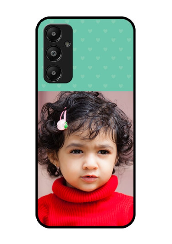 Galaxy A05s Custom Glass Phone Case - Lovers Picture Design