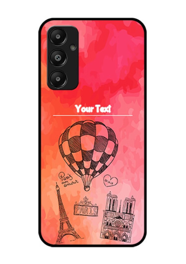 Galaxy A05s Custom Glass Phone Case - Paris Theme Design