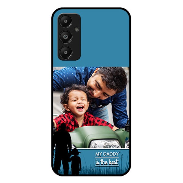 Galaxy A05s Custom Glass Phone Case - Best Dad Design