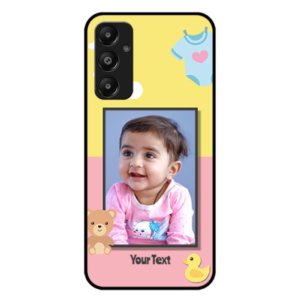 Galaxy A05s Custom Glass Phone Case - Kids 2 Color Design