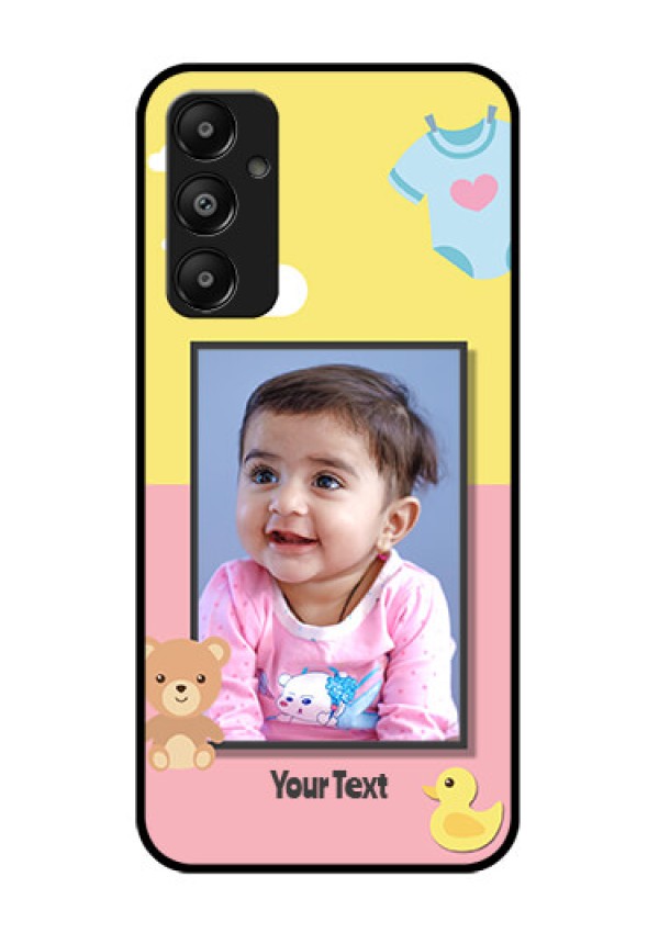 Galaxy A05s Custom Glass Phone Case - Kids 2 Color Design