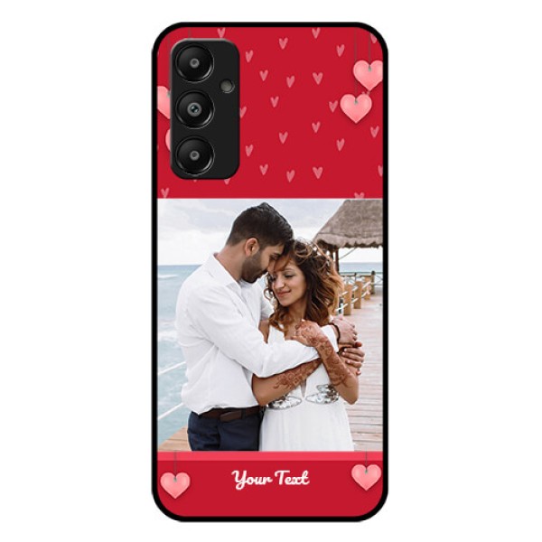 Galaxy A05s Custom Glass Phone Case - Valentines Day Design