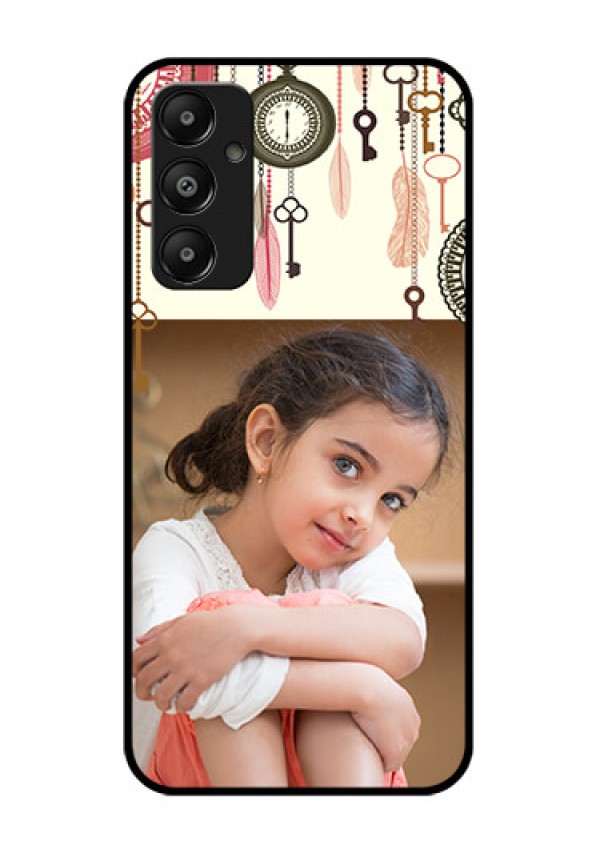 Galaxy A05s Custom Glass Phone Case - Boho Style Design