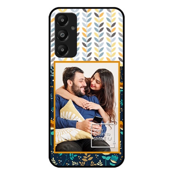 Galaxy A05s Custom Glass Phone Case - Pattern Design