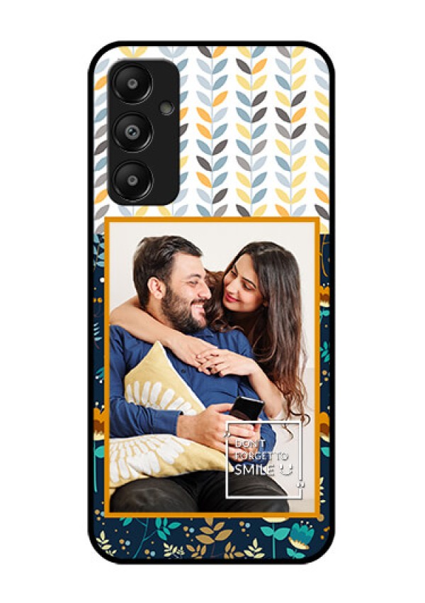 Galaxy A05s Custom Glass Phone Case - Pattern Design