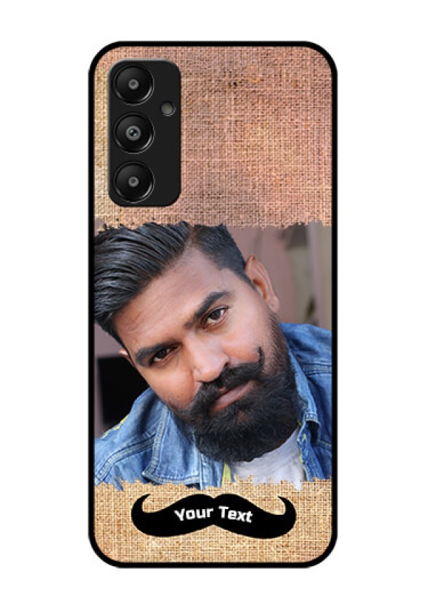 Galaxy A05s Custom Glass Phone Case - With Texture Design