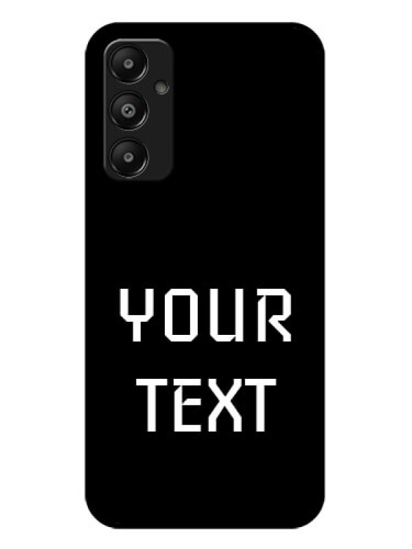 Custom Galaxy A05s Custom Glass Phone Case - Your Name Design