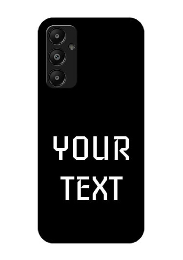 Galaxy A05s Custom Glass Phone Case - Your Name Design
